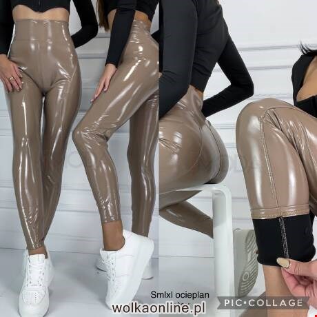 Spodnie lateksowe damskie 4868, S-XL, 1 Kolor