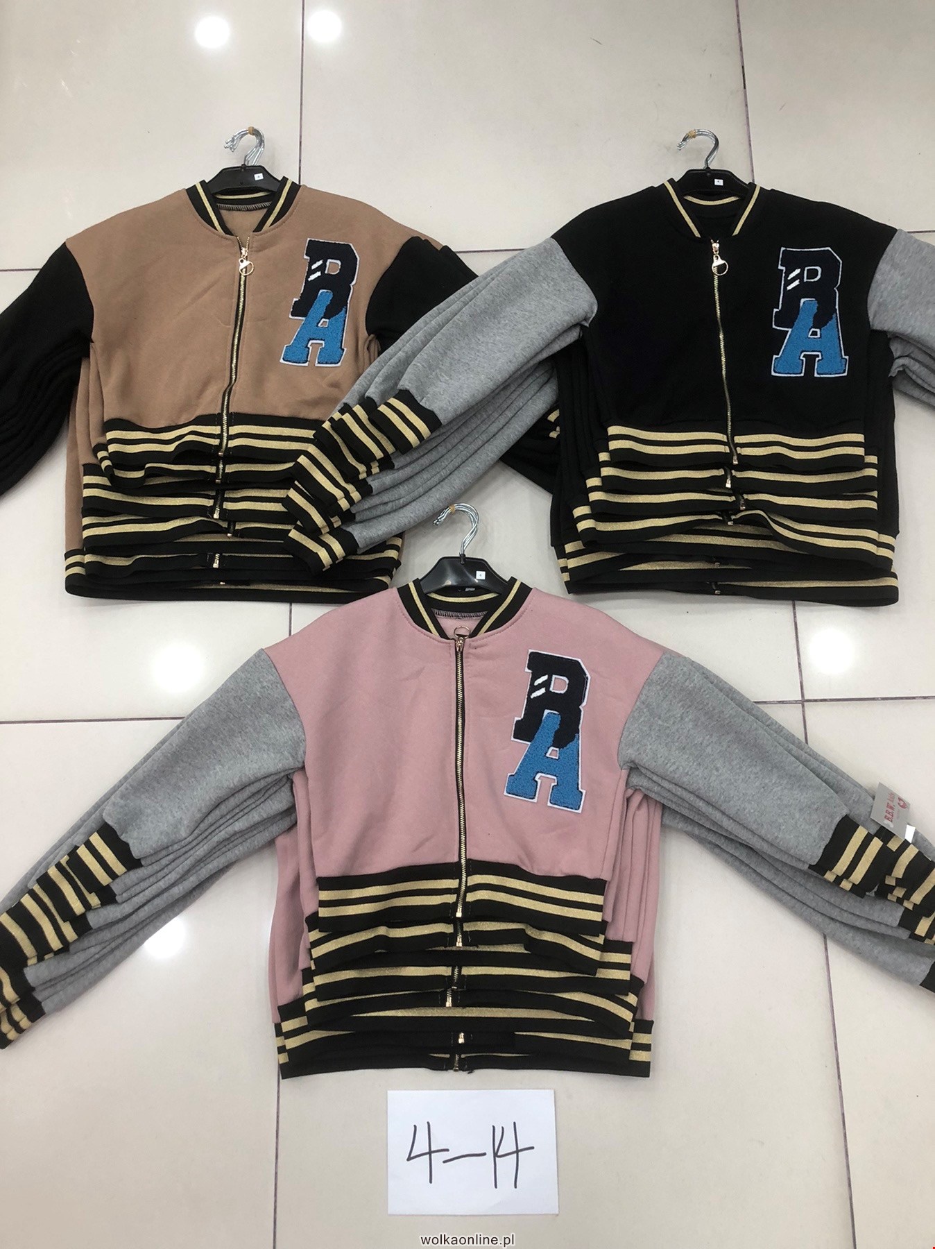 Bluza  dziewczęca 8131 1 kolor 4-14