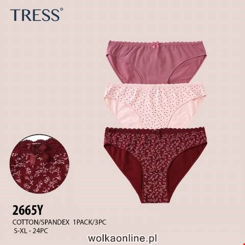 Majtki dziewczęce 2665Y Mix kolor S-XL