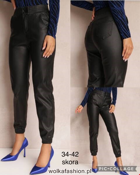 Spodnie skórzane damskie 8283 1 Kolor S-XL 1