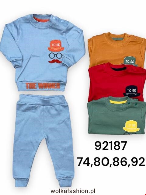 Komplet niemowlęcy 92187 Mix kolor 74-92 (towar tureckie) 1