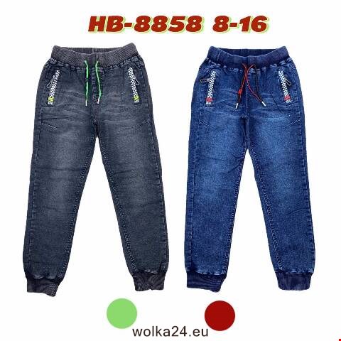 Jeansy chłopięce HB-8858 1 kolor 8-16