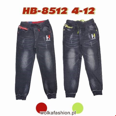 Jeansy chłopięce HB-8512 1 kolor 4-12 1