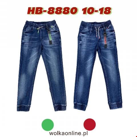 Jeansy chłopięce HB-8880 1 kolor 10-18