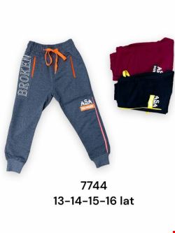 Spodnie dresowe chłopięce 7744 Mix kolor 13-16 (towar tureckie)