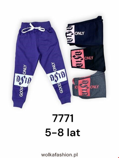 Spodnie dresowe chłopięce 7771 Mix kolor 5-8 (towar tureckie) 1