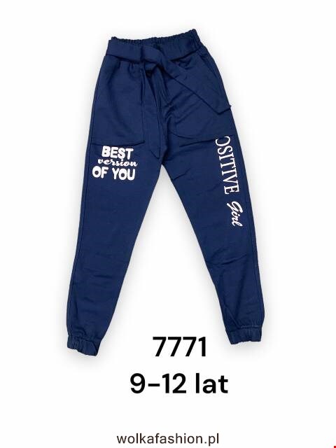 Spodnie dresowe chłopięce 7771 Mix kolor 9-12 (towar tureckie)