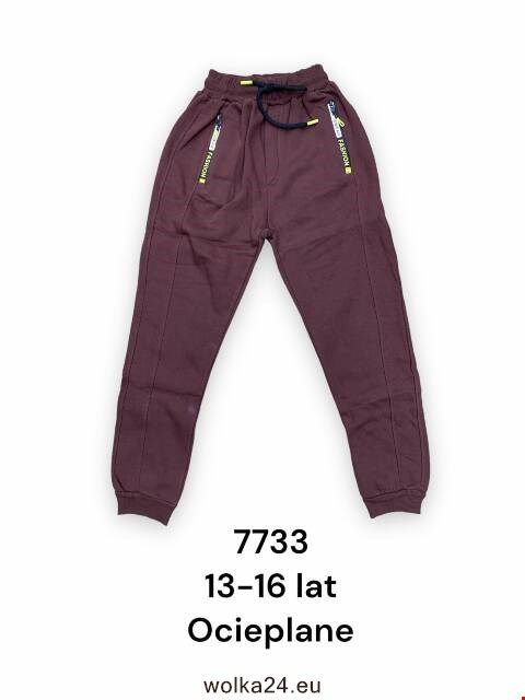Spodnie dresowe chłopięce 7733 Mix kolor 13-16 (towar tureckie)