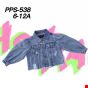 Kurtka dziewczęca jeansowa PPS-538 1 kolor 8-16 1