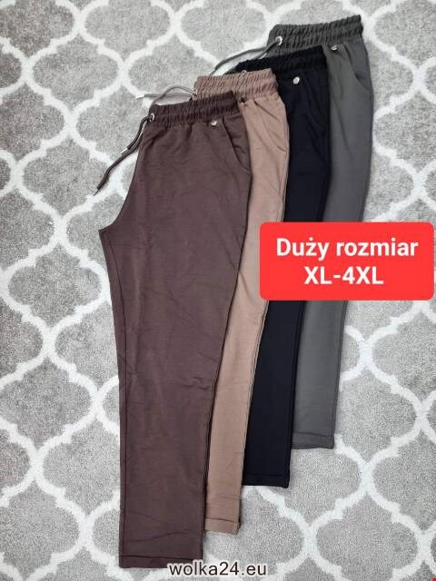Spodnie damskie 8510 1 kolor XL-4XL (towar Tureckie )