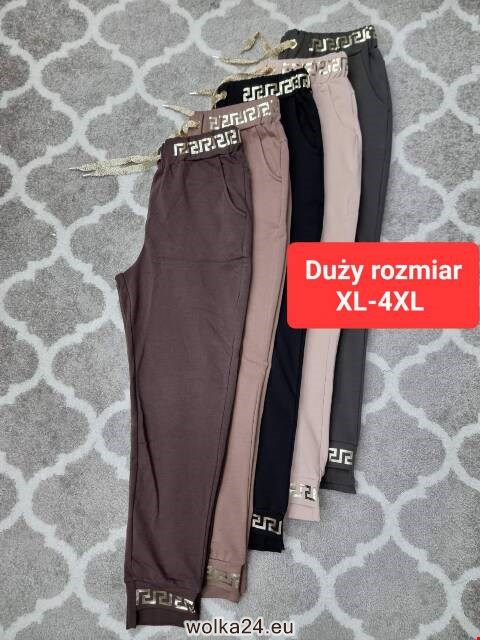 Spodnie damskie 8512 1 kolor XL-4XL (towar Tureckie )