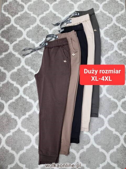 Spodnie damskie 8513 1 kolor XL-4XL (towar Tureckie )