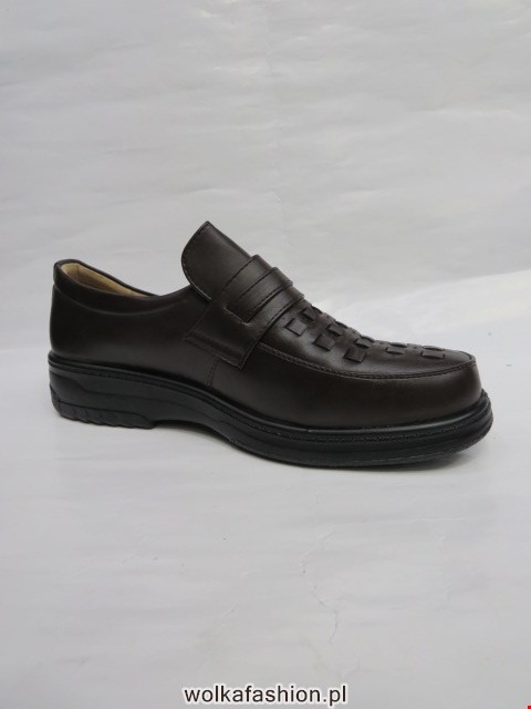 Półbuty Męskie 8003-3  BROWN 40-46 1