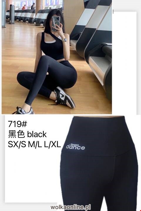 Leginsy damskie 719 1 Kolor S-XL