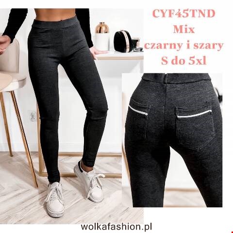 Jeansy damskie CYF45NTD 1 Kolor S-5XL