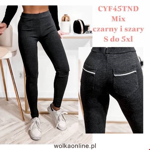 Jeansy damskie CYF45NTD 1 Kolor S-5XL