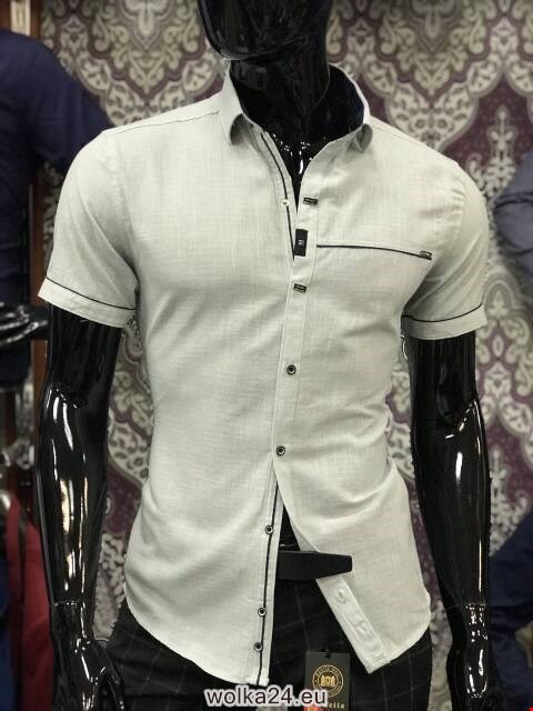 Koszule męskie na długi rękaw 6608 1 kolor M-3XL (towar tureckie)