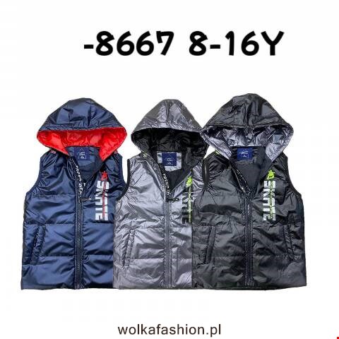 Kamizelka chłopięca 8667 Mix Kolor 8-16