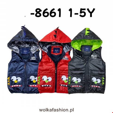 Kamizelka chłopięca 8661 Mix Kolor 1-5 