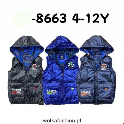 Kamizelka chłopięca 8663 Mix Kolor 4-12