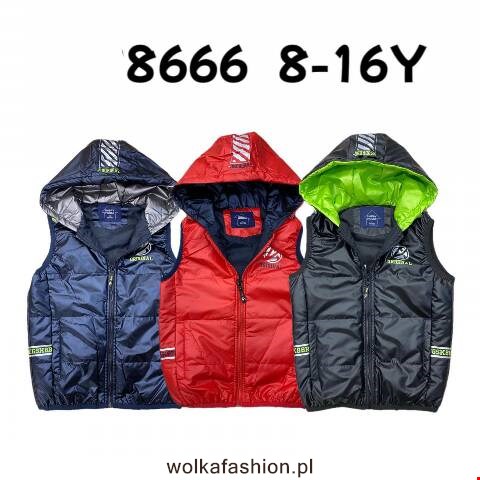Kamizelka chłopięca 8666 Mix Kolor 8-16