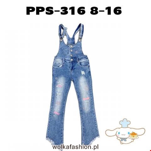 Ogrodniki dziewczęce PPS-316 1 Kolor 8-16