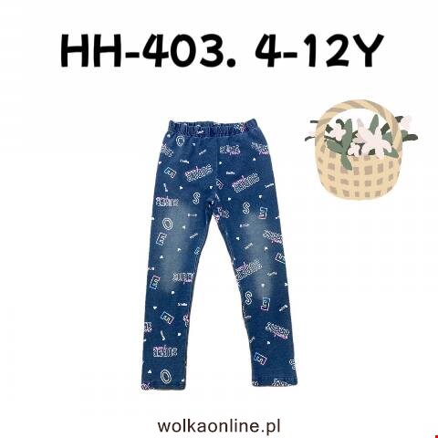 Leginsy dziewczęce HH-403 1 Kolor 4-12