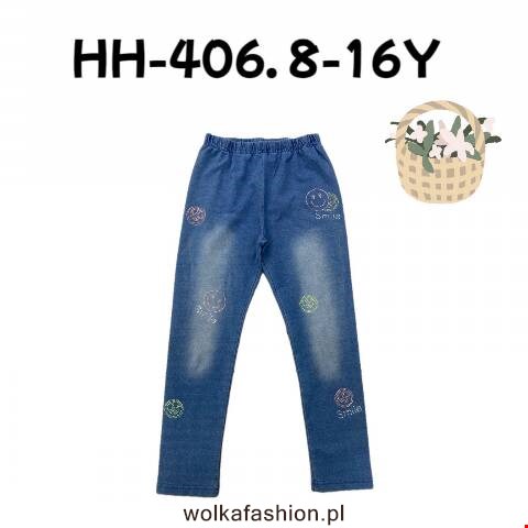 Leginsy dziewczęce HH-406 1 Kolor 8-16