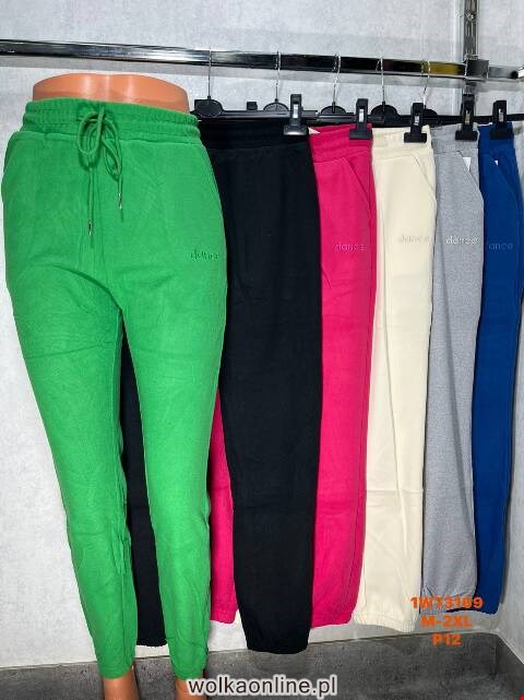 Spodnie dresowe damskie 1W3169 Mix kolor M-2XL