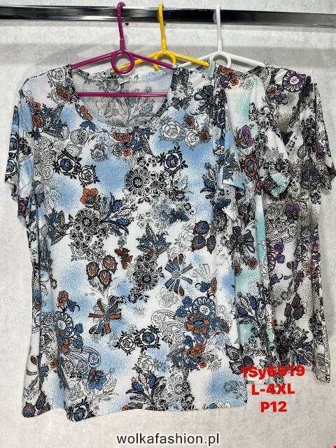 Bluzka damskie 1SY6919 Mix kolor L-4XL
