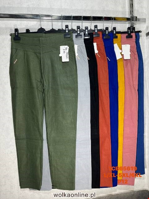 Spodnie damskie 1CB65619 Mix kolor L-6XL