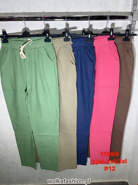 Spodnie damskie 11999 Mix kolor L-3XL