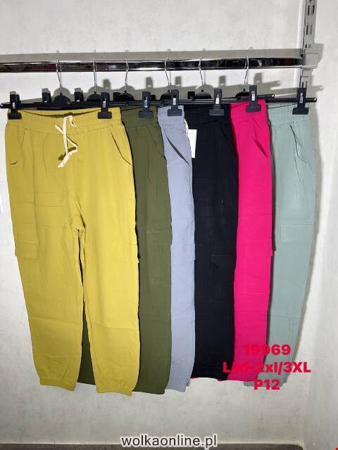 Spodnie damskie 19969 Mix kolor L-3XL