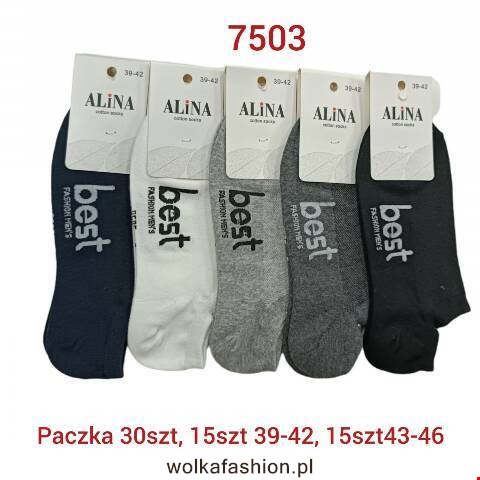 Stopki męskie 7503 Mix kolor 39-46