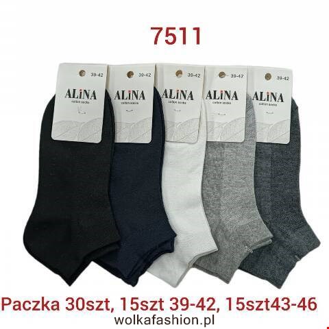 Stopki męskie 7511 Mix kolor 39-46