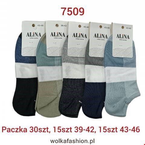 Stopki męskie 7509 Mix kolor 39-46
