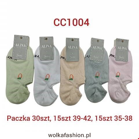 Stopki damskie CC1004 Mix kolor 35-42