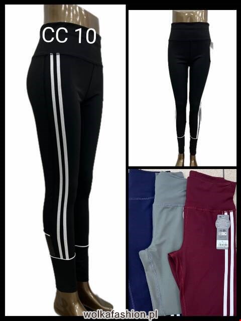 Leginsy  damskie CC10 Mix kolor S-XL