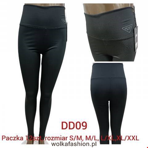 Leginsy  damskie CC09 1 kolor S-2XL