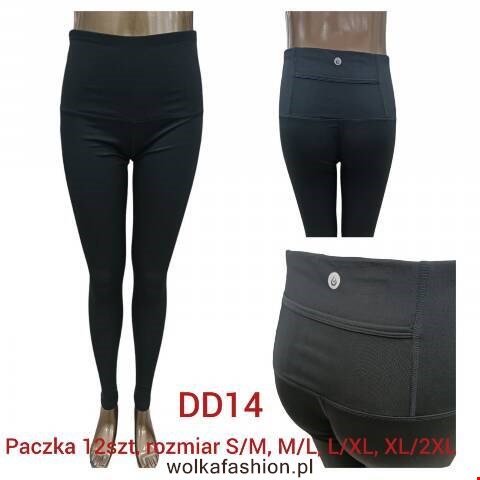 Leginsy  damskie CC14 1 kolor S-2XL