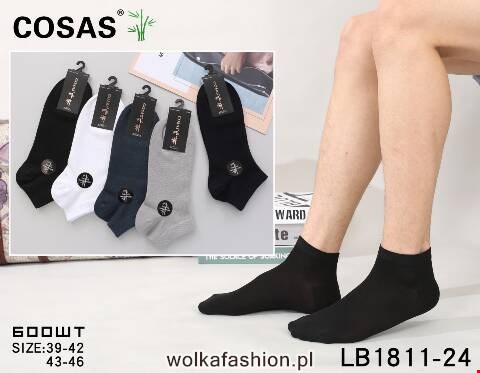 Stopki męskie LB1811-24 Mix Kolor 39-46