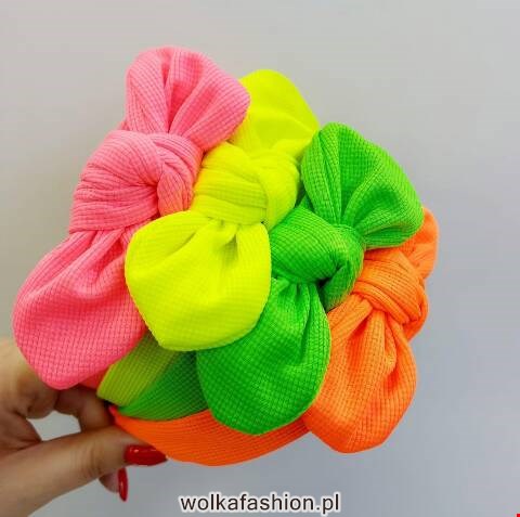 Opaski ze spinkami  dziewczynek 6810 Mix kolor Standard