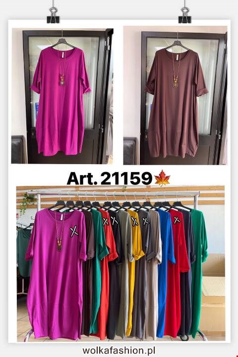 Sukienka damskie 21159 Mix Kolor Standard