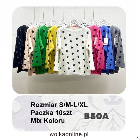 Sweter damskie B50A Mix Kolor S/M-L/XL