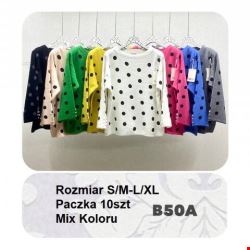 Sweter damskie B50A Mix Kolor S/M-L/XL