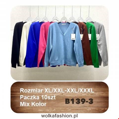 Sweter damskie B139-3 Mix Kolor S/M-L/XL