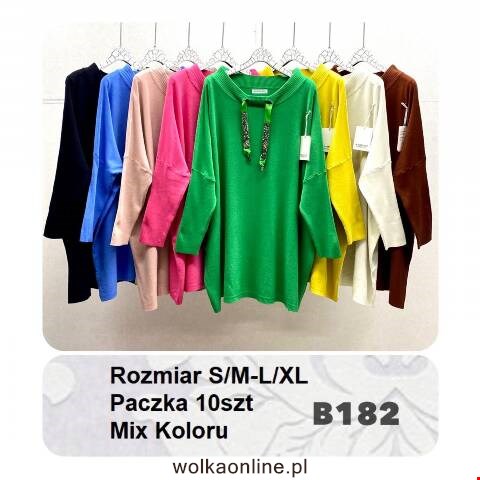 Sweter damskie B185 Mix Kolor S/M-L/XL