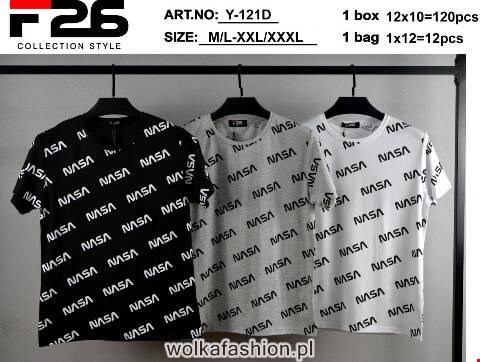 Bluzka męskie Y-121D Mix Kolor M-3XL