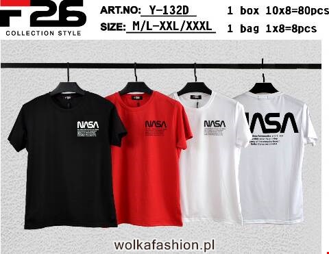 Bluzka męskie Y-132D Mix Kolor M-3XL