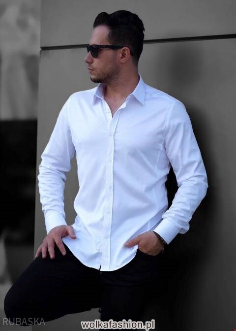 Koszule męskie na długi rękaw 9845 1 kolor M-2XL (towar tureckie)